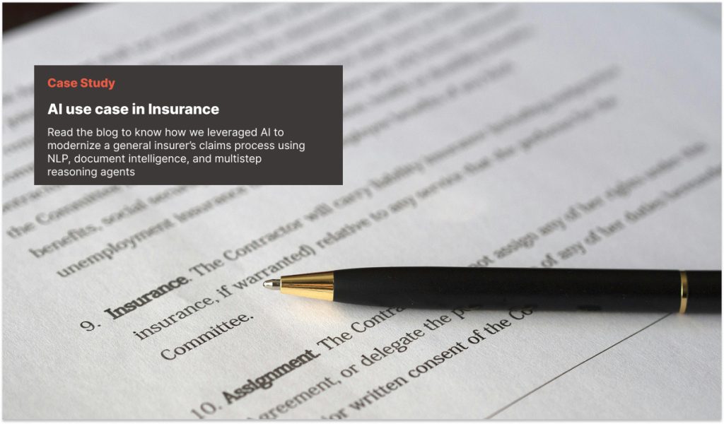 AI use case in Insurance
