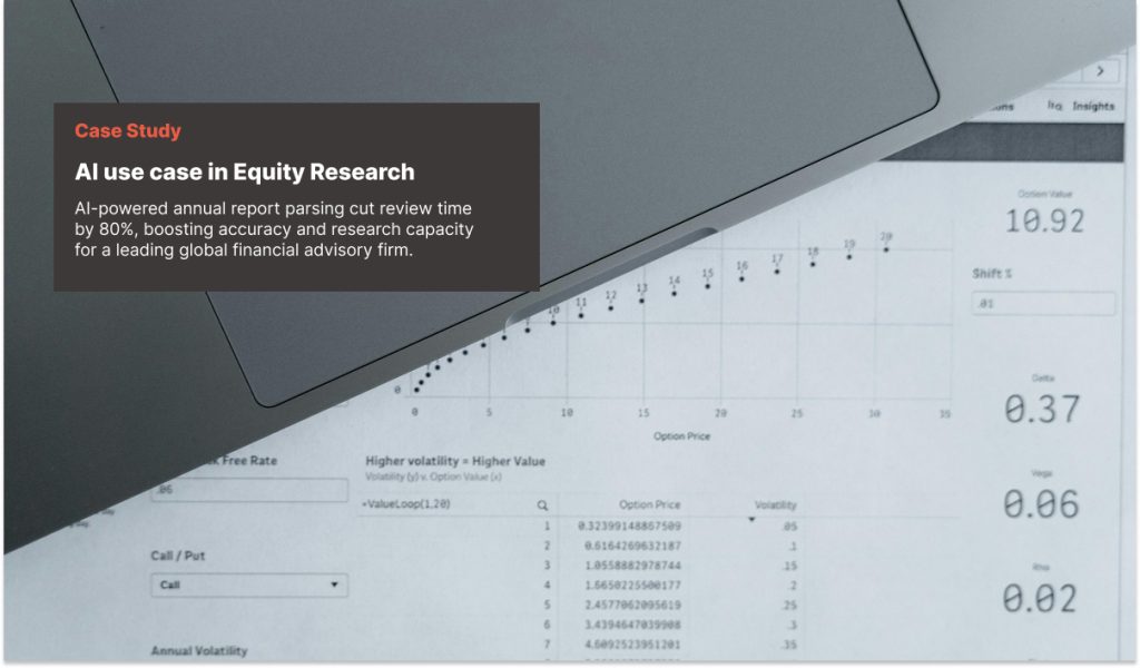 Case Studies AI use case in Equity Research
