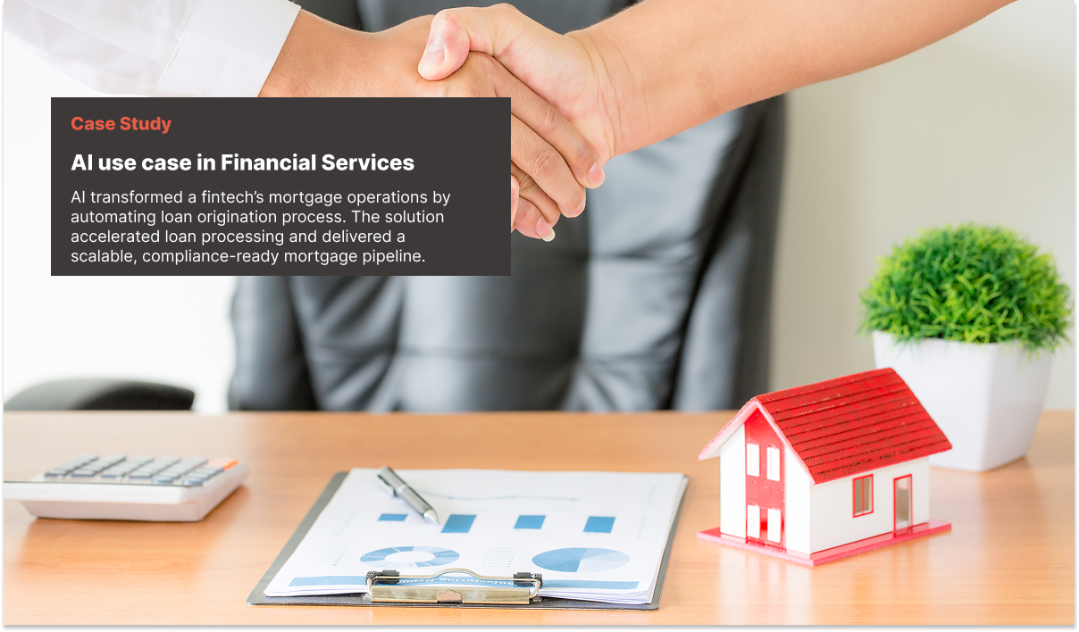 AI-powered loan origination process